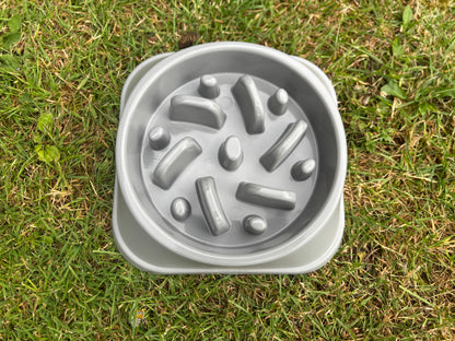 Slow feeder bowl